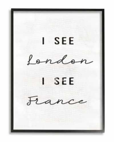 I See London I See France - Humorous Bathroom Decorations 