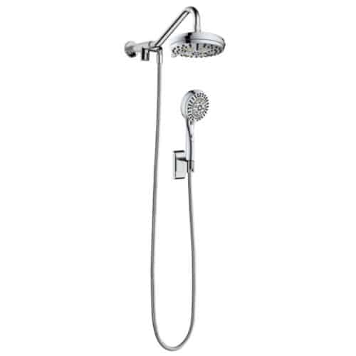 Oasis Pulse Shower System - The 5-function showerhead and 6-function handshower give you the optimal spray choices to suit your every need.  