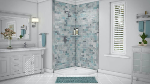 Sentrel/Acrylic Shower for Bathroom Remodel Idea