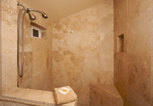 Example of Marble Shower
