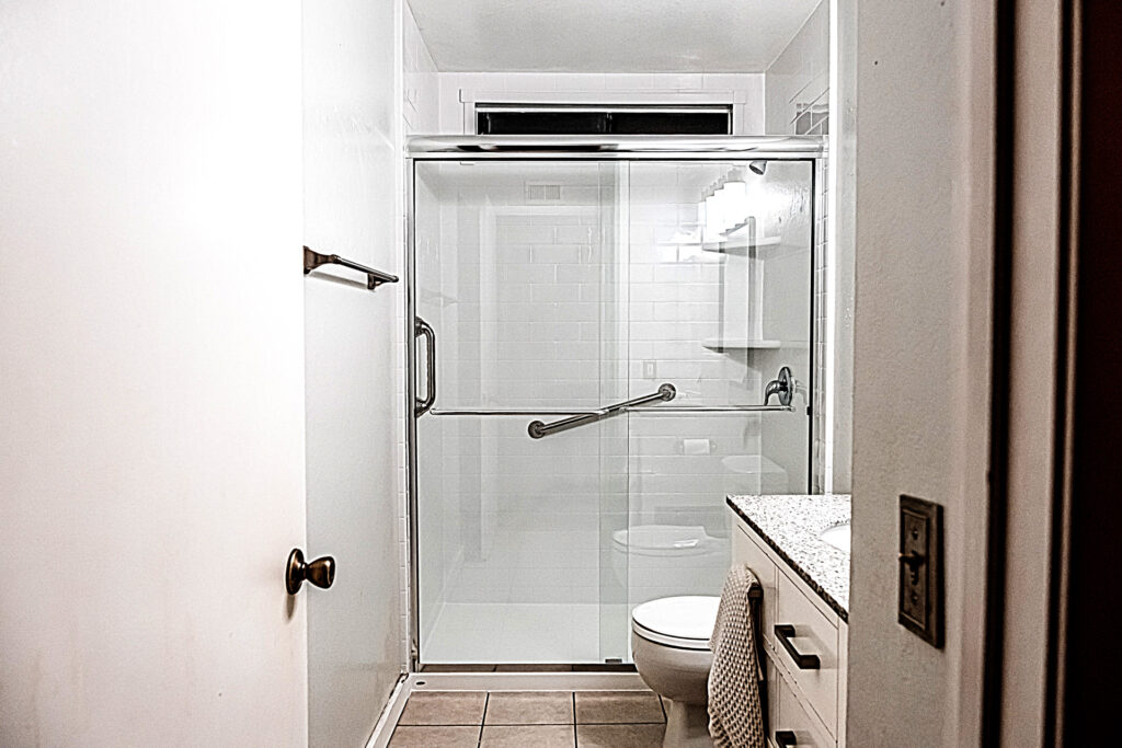 Tub-to-Shower conversion Walk-in Shower