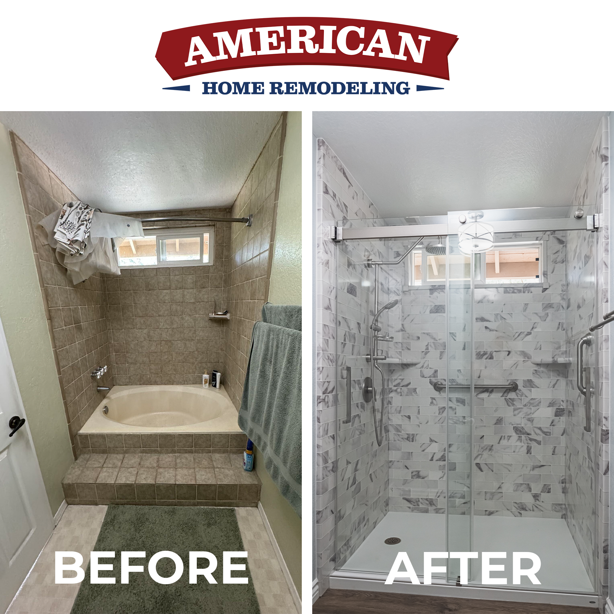 Montclair’s Brilliant 6-Step Tub-to-Shower Makeover