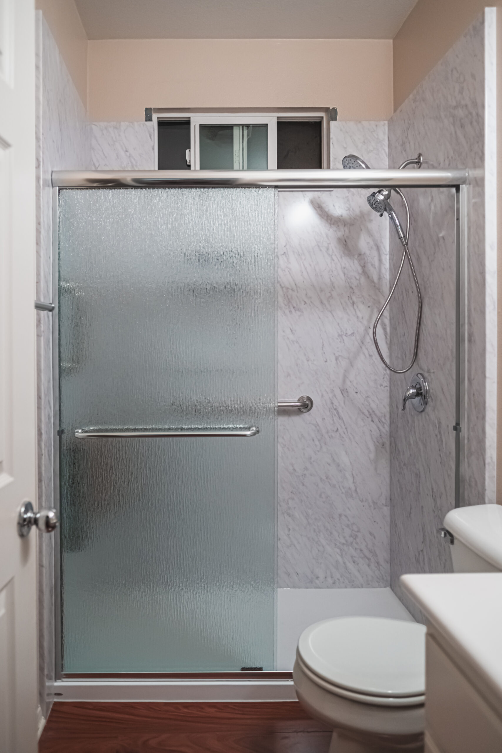 Bathroom remodel Design staff working with customer