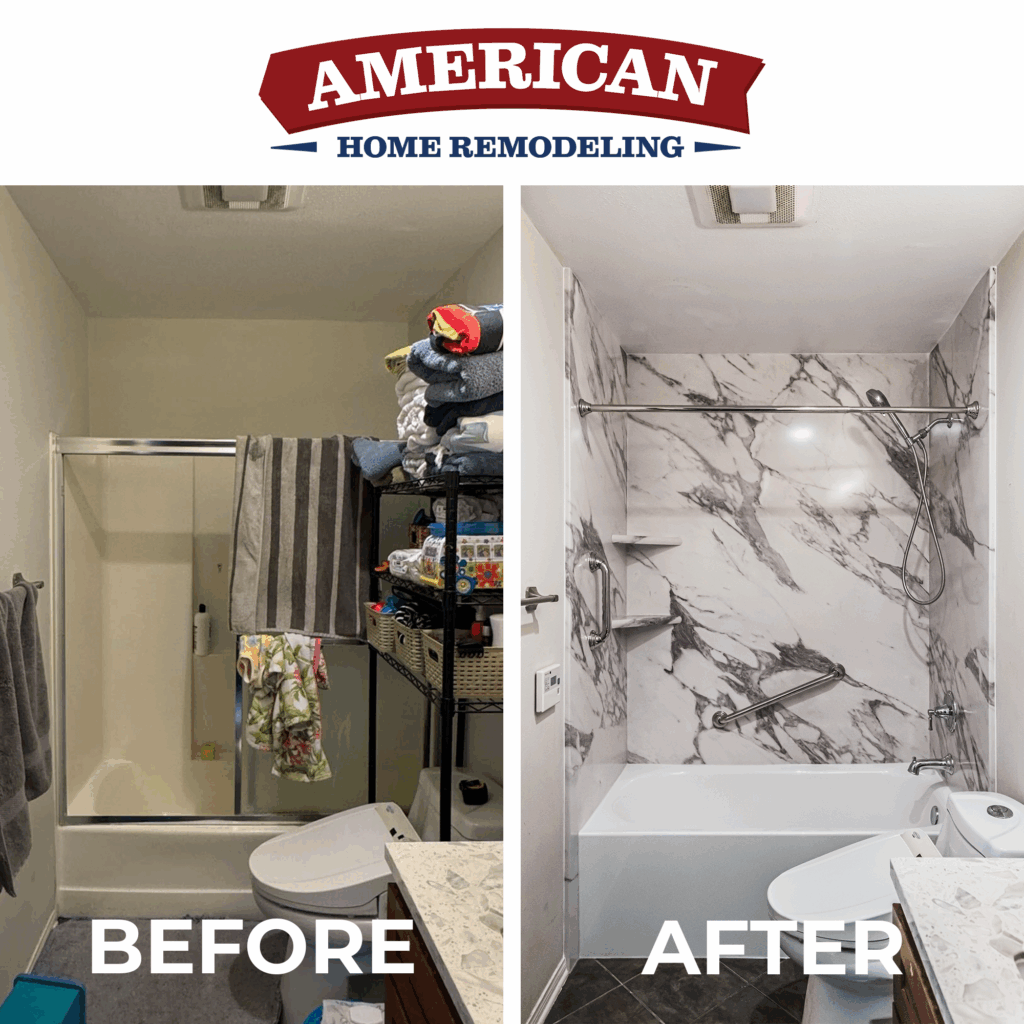 Huntington Beach Stunning Tub and Shower Combo Remodel in 2 Days