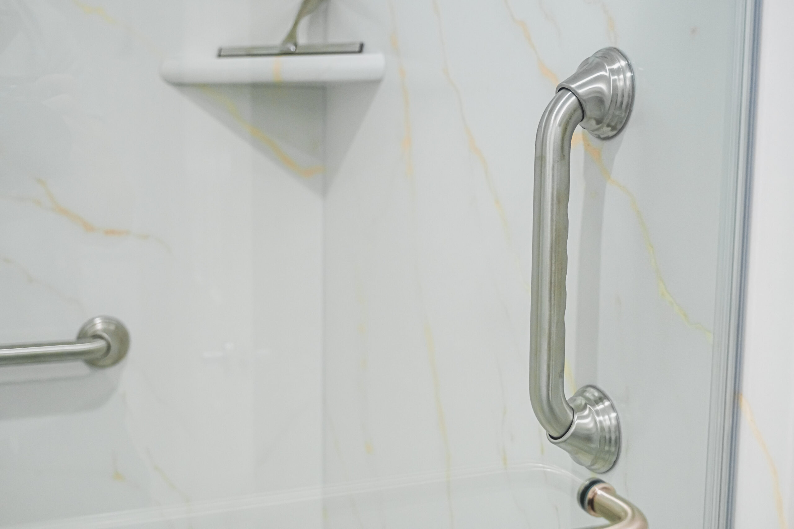 walk-in shower bathroom remodel accessibility features